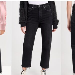 Citizens of Humanity Florence Wide Straight Jean in Stormy